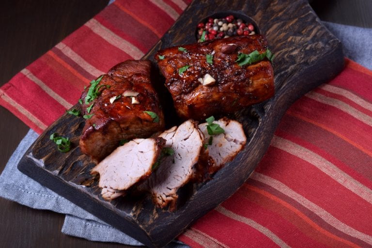 Mexican Pork Tenderloin Bbq And Rice Pilaf Dinner Factory